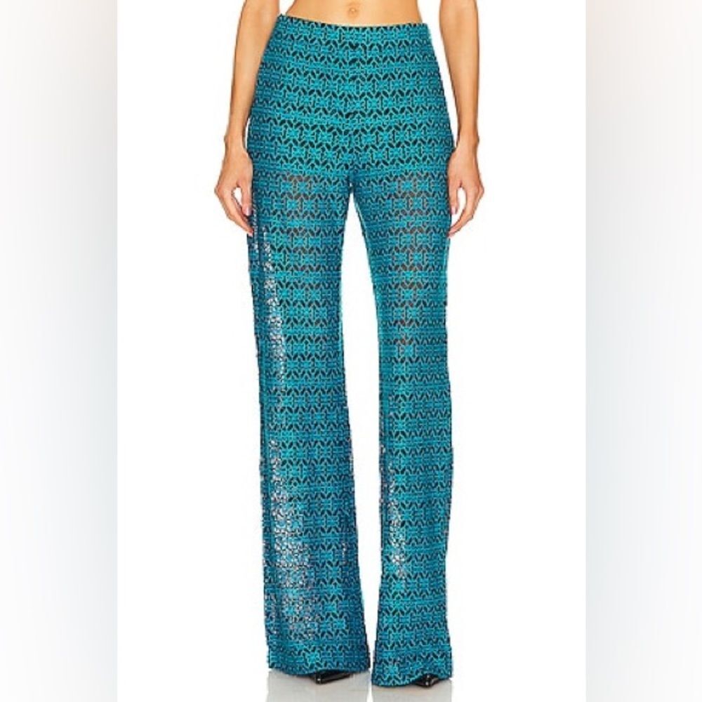 NWT RtA Embroidered Flare Pant Sz 2 - Picture 3 of 6